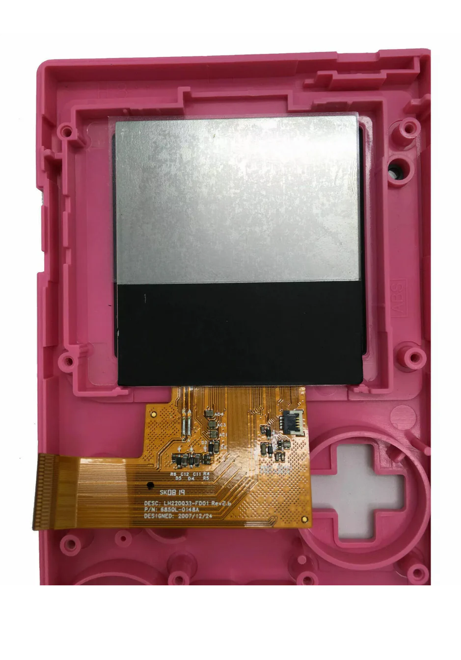 Nintendo Game Boy Pocket TFT Backlight Mod Kit with Color Palettes ...